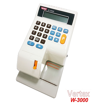 Vertex W3000 世尚微電腦多功能支票機